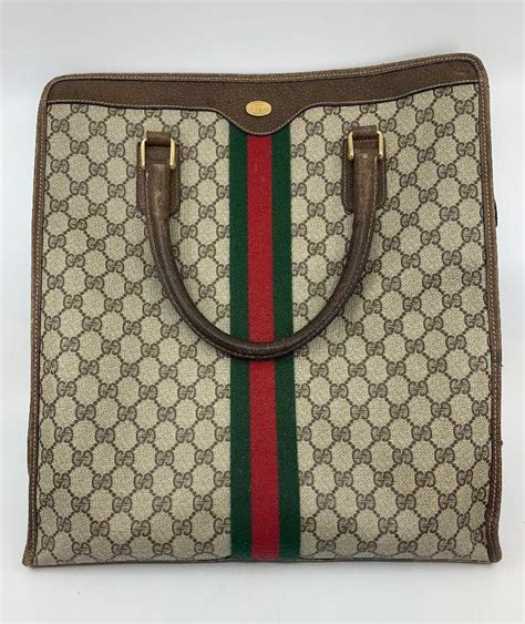 classic gucci crossbody bag|vintage gucci monogram tote bag.